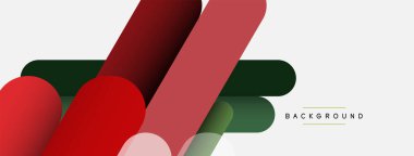 Soyut arkaplan. Yuvarlak şekiller, gri arkaplanda çizgiler. Duvar kağıdı afişi veya iniş sayfası için vektör illüstrasyonu