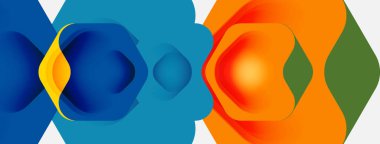 Arrow soyut arkaplanı. Duvar kağıdı afişi veya iniş sayfası için vektör illüstrasyonu