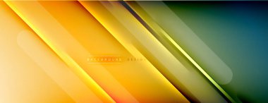 Soyut arkaplan. Parlak eğimli arkaplanda gölge çizgileri.