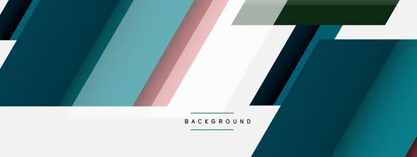 Background. Geometric diagonal square shapes and lines abstract composition. Vector illustration for wallpaper banner background or landing page — Stock Vector