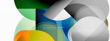 Geometrik asgari duvar kağıdı. Geometrik şekiller. Duvar kağıdı afişi veya iniş sayfası için vektör illüstrasyonu