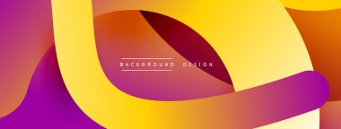 Soyut kesişen çizgiler ve eğimli geometrik arkaplan