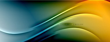 Soyut arkaplan. Parlak eğimli arkaplanda gölge çizgileri.