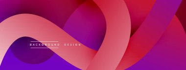 Soyut kesişen çizgiler ve eğimli geometrik arkaplan