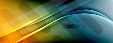 Soyut arkaplan. Parlak eğimli arkaplanda gölge çizgileri.