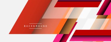 Geçmişi. Geometrik köşegen şekiller ve çizgiler soyut bileşim. Duvar kağıdı afişi veya iniş sayfası için vektör illüstrasyonu