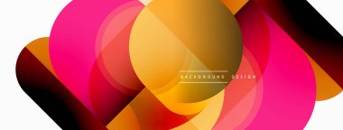 Geometrik asgari duvar kağıdı. Geometrik şekiller. Duvar kağıdı afişi veya iniş sayfası için vektör illüstrasyonu