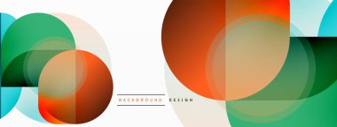 Geometrik asgari duvar kağıdı. Geometrik şekiller. Duvar kağıdı afişi veya iniş sayfası için vektör illüstrasyonu