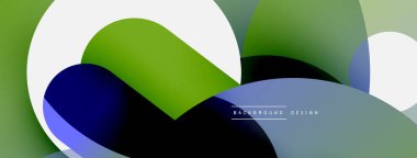 Soyut arkaplanı çember içine al. Duvar kağıdı afişi arkaplan kartı veya iniş sayfası için vektör illüstrasyonu