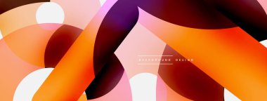 Soyut arkaplanı çember içine al. Duvar kağıdı afişi arkaplan kartı veya iniş sayfası için vektör illüstrasyonu