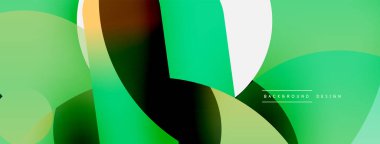 Soyut arkaplanı çember içine al. Duvar kağıdı afişi arkaplan kartı veya iniş sayfası için vektör illüstrasyonu