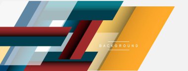 Geçmişi. Geometrik köşegen şekiller ve çizgiler soyut bileşim. Duvar kağıdı afişi veya iniş sayfası için vektör illüstrasyonu