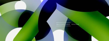 Soyut arkaplanı çember içine al. Duvar kağıdı afişi arkaplan kartı veya iniş sayfası için vektör illüstrasyonu