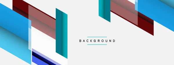 Vector achtergrond. Abstract overlappende kleurlijnen ontwerp met schaduw effecten. Illustratie voor achtergrond wallpaper banner of landing page — Stockvector