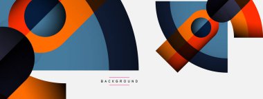 Moda şekilleri, renk minimal tasarım bileşimi, duvar kağıdı afişi veya iniş sayfası için çizgiler ve gölgeler