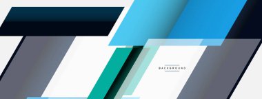 Geçmişi. Geometrik köşegen şekiller ve çizgiler soyut bileşim. Duvar kağıdı afişi veya iniş sayfası için vektör illüstrasyonu