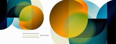 Geometrik asgari duvar kağıdı. Geometrik şekiller. Duvar kağıdı afişi veya iniş sayfası için vektör illüstrasyonu