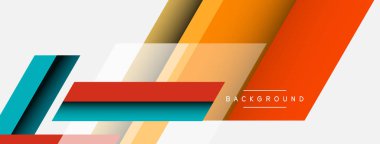 Geçmişi. Geometrik köşegen şekiller ve çizgiler soyut bileşim. Duvar kağıdı afişi veya iniş sayfası için vektör illüstrasyonu