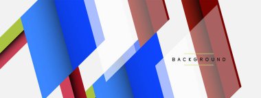 Geçmişi. Geometrik köşegen şekiller ve çizgiler soyut bileşim. Duvar kağıdı afişi veya iniş sayfası için vektör illüstrasyonu