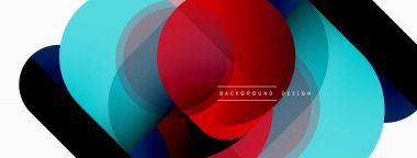 Geometrik asgari duvar kağıdı. Geometrik şekiller. Duvar kağıdı afişi veya iniş sayfası için vektör illüstrasyonu