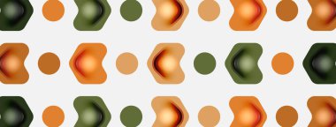 Beyaz arka planda renkli ok şekilleri. Minimum geometrik soyut arkaplan. Duvar kağıdı afişi veya iniş sayfası için vektör illüstrasyonu