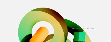 Soyut arkaplanı çember içine al. Duvar kağıdı afişi arkaplan kartı veya iniş sayfası için vektör illüstrasyonu