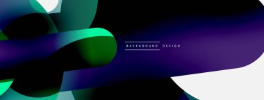 Soyut arkaplanı çember içine al. Duvar kağıdı afişi arkaplan kartı veya iniş sayfası için vektör illüstrasyonu