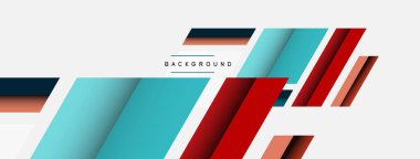 Geçmişi. Geometrik köşegen şekiller ve çizgiler soyut bileşim. Duvar kağıdı afişi veya iniş sayfası için vektör illüstrasyonu