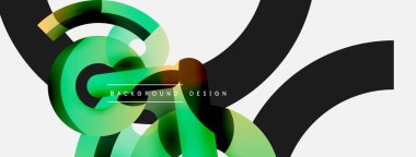 Soyut arkaplanı çember içine al. Duvar kağıdı afişi arkaplan kartı veya iniş sayfası için vektör illüstrasyonu