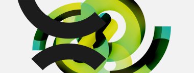 Soyut arkaplanı çember içine al. Duvar kağıdı afişi arkaplan kartı veya iniş sayfası için vektör illüstrasyonu