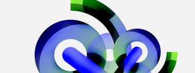 Soyut arkaplanı çember içine al. Duvar kağıdı afişi arkaplan kartı veya iniş sayfası için vektör illüstrasyonu