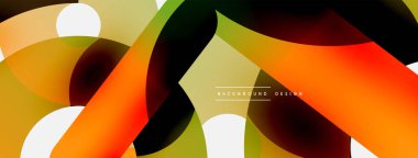 Soyut arkaplanı çember içine al. Duvar kağıdı afişi arkaplan kartı veya iniş sayfası için vektör illüstrasyonu