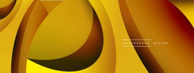 Yaratıcı geometrik duvar kağıdı. Asgari soyut arkaplan. Duvar kağıdı arkaplanı veya iniş sayfası için daire ve dalga kompozisyon vektör çizimi