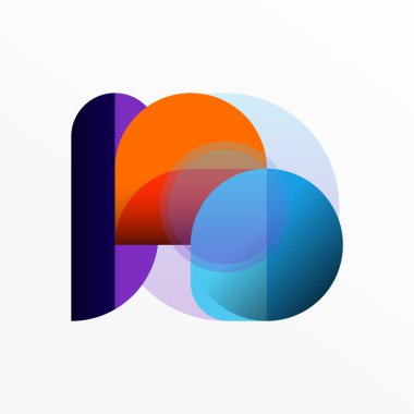 Yuvarlak üçgen çizgileri ve daireleri şekillendirir. Duvar kağıdı afişi arkaplanı veya iniş sayfası için Geometrik vektör çizimi