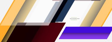 Geçmişi. Geometrik köşegen şekiller ve çizgiler soyut bileşim. Duvar kağıdı afişi veya iniş sayfası için vektör illüstrasyonu