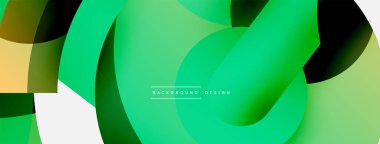 Soyut arkaplanı çember içine al. Duvar kağıdı afişi arkaplan kartı veya iniş sayfası için vektör illüstrasyonu