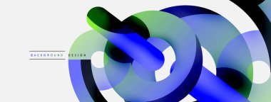 Soyut arkaplanı çember içine al. Duvar kağıdı afişi arkaplan kartı veya iniş sayfası için vektör illüstrasyonu