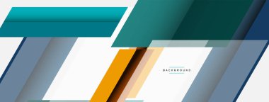 Geçmişi. Geometrik köşegen şekiller ve çizgiler soyut bileşim. Duvar kağıdı afişi veya iniş sayfası için vektör illüstrasyonu