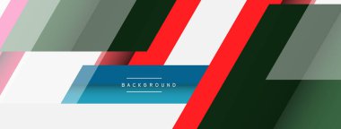 Geçmişi. Geometrik köşegen şekiller ve çizgiler soyut bileşim. Duvar kağıdı afişi veya iniş sayfası için vektör illüstrasyonu