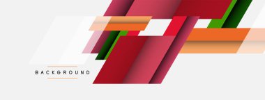 Geçmişi. Geometrik köşegen şekiller ve çizgiler soyut bileşim. Duvar kağıdı afişi veya iniş sayfası için vektör illüstrasyonu