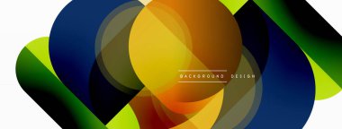 Geometrik asgari duvar kağıdı. Geometrik şekiller. Duvar kağıdı afişi veya iniş sayfası için vektör illüstrasyonu