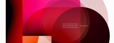 Geometrik asgari duvar kağıdı. Geometrik şekiller. Duvar kağıdı afişi veya iniş sayfası için vektör illüstrasyonu