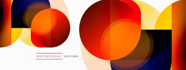 Geometrik asgari duvar kağıdı. Geometrik şekiller. Duvar kağıdı afişi veya iniş sayfası için vektör illüstrasyonu