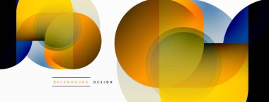 Geometrik asgari duvar kağıdı. Geometrik şekiller. Duvar kağıdı afişi veya iniş sayfası için vektör illüstrasyonu