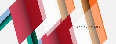 Geçmişi. Geometrik köşegen şekiller ve çizgiler soyut bileşim. Duvar kağıdı afişi veya iniş sayfası için vektör illüstrasyonu