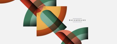 Moda şekilleri, renk minimal tasarım bileşimi, duvar kağıdı afişi veya iniş sayfası için çizgiler ve gölgeler