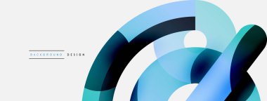 Soyut arkaplanı çember içine al. Duvar kağıdı afişi arkaplan kartı veya iniş sayfası için vektör illüstrasyonu