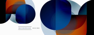 Geometrik asgari duvar kağıdı. Geometrik şekiller. Duvar kağıdı afişi veya iniş sayfası için vektör illüstrasyonu