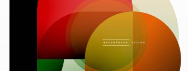 Geometrik asgari duvar kağıdı. Geometrik şekiller. Duvar kağıdı afişi veya iniş sayfası için vektör illüstrasyonu