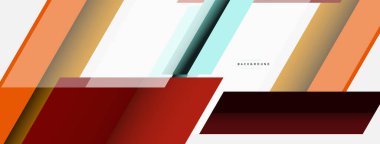 Geçmişi. Geometrik köşegen şekiller ve çizgiler soyut bileşim. Duvar kağıdı afişi veya iniş sayfası için vektör illüstrasyonu